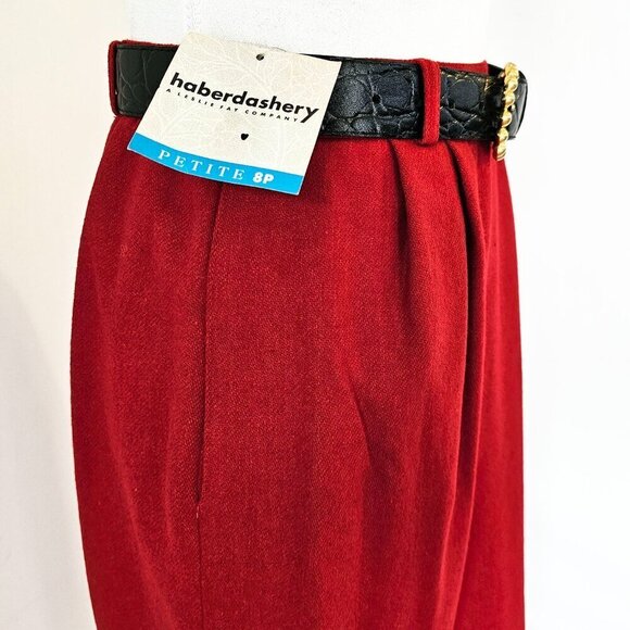 Red Vintage Haberdashery Two Piece Suit - Picture 3 of 7